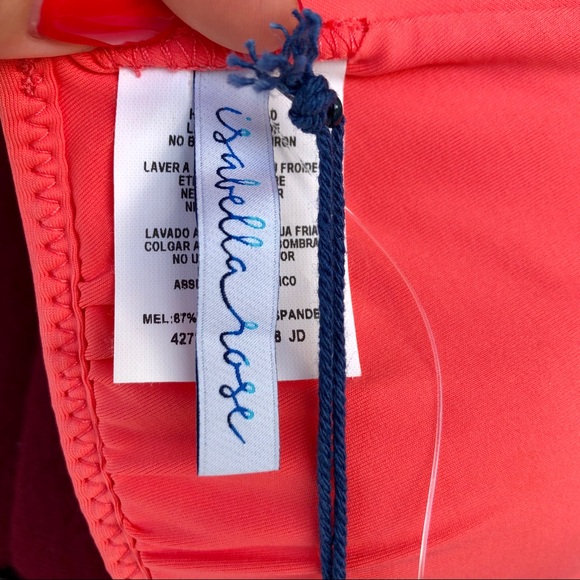 Isabella Rose 🌹French Pastry Triangle Bikini Top - Picture 10 of 12